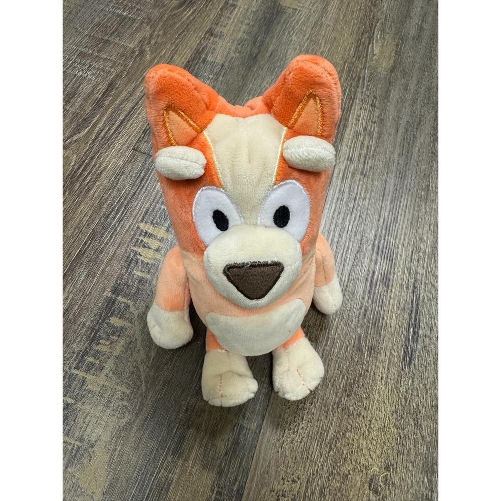 Bluey Bingo Plush Stuffed Animal Orange Dog Moose Toys 8 Inch 2018 Ludo Studio - Picture 13 of 14